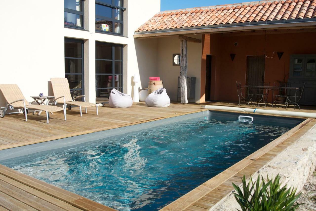 Les Epis Du Vent Bed and Breakfast Adilly Buitenkant foto